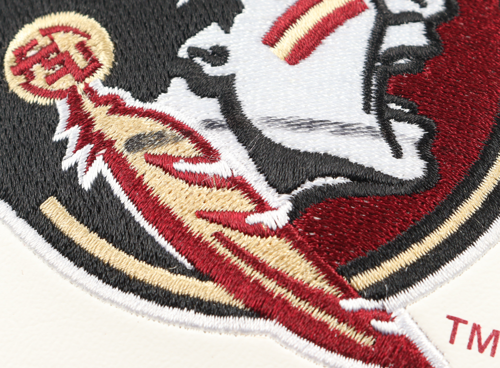 Deion Sanders Signed Florida State Seminoles Logo Football (Beckett) at PristineAuction.com Deion Sanders Signed Florida State Seminoles Logo Football (Beckett) at PristineAuction.com