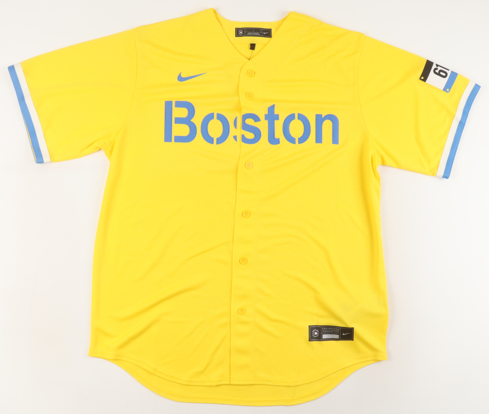 Masataka Yoshida Signed Red Sox Jersey (Fanatics & MLB) at PristineAuction.com Masataka Yoshida Signed Red Sox Jersey (Fanatics & MLB) at PristineAuction.com