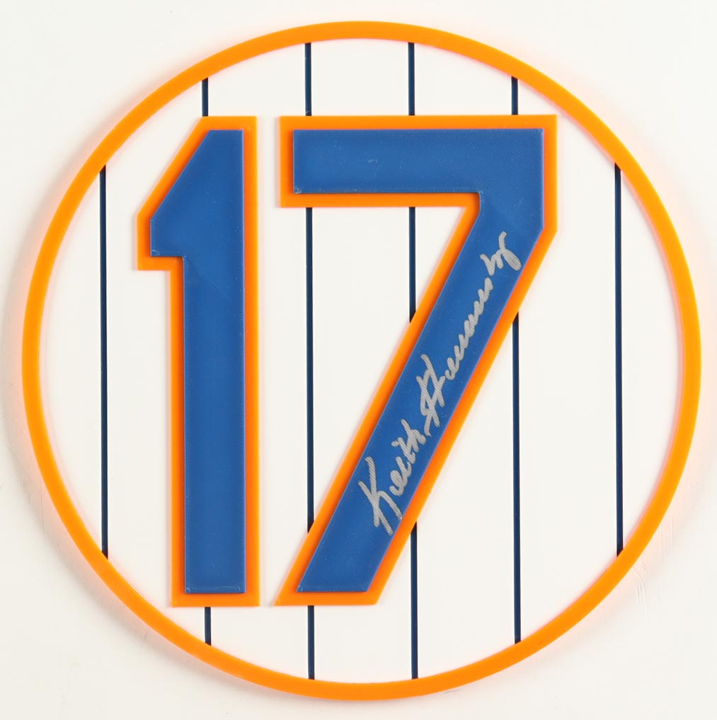 Keith Hernandez Signed Mets "17" Plaque (Beckett) at PristineAuction.com Keith Hernandez Signed Mets "17" Plaque (Beckett) at PristineAuction.com