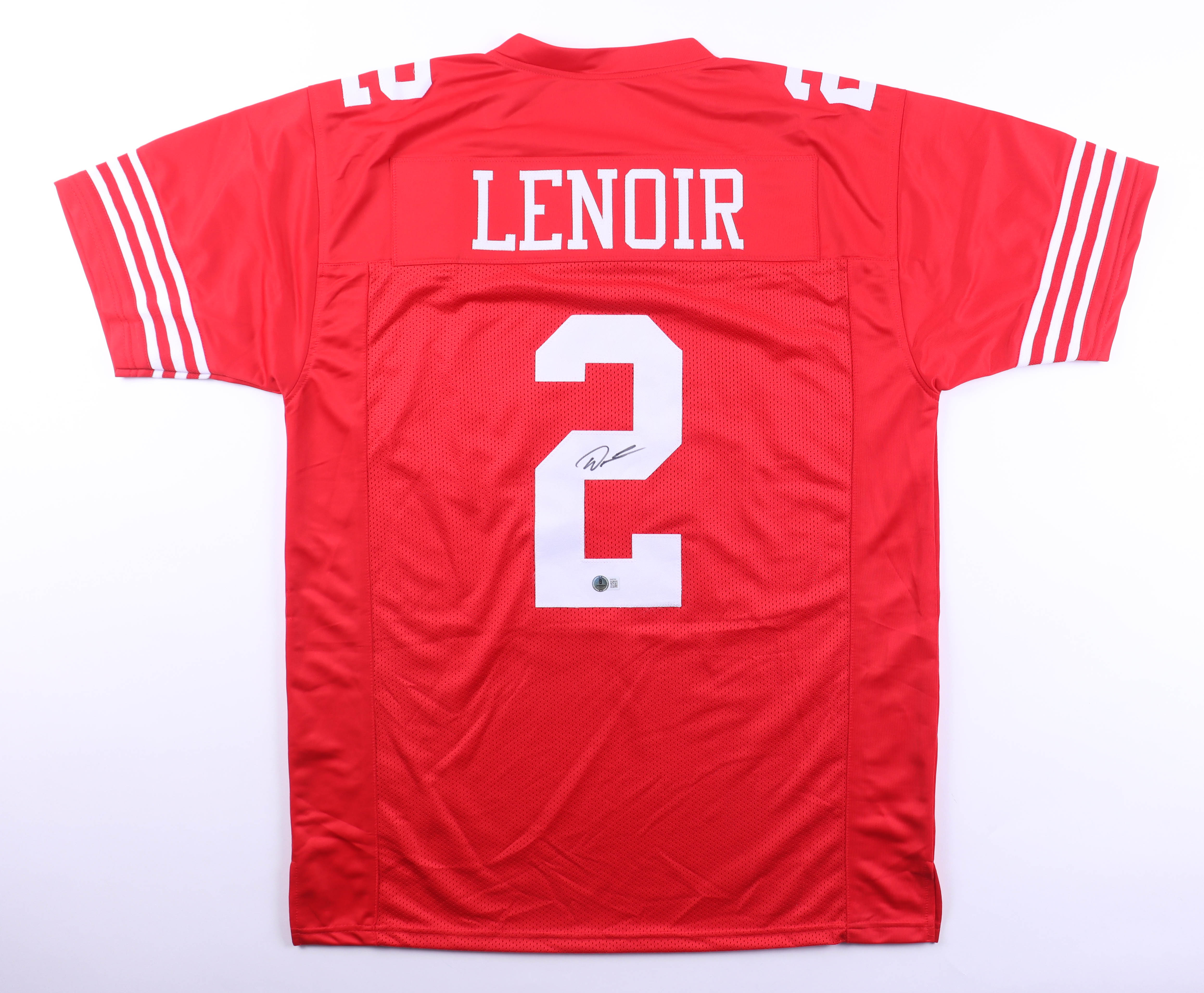 Deommodore Lenoir Signed Jersey (Beckett) at PristineAuction.com Deommodore Lenoir Signed Jersey (Beckett) at PristineAuction.com