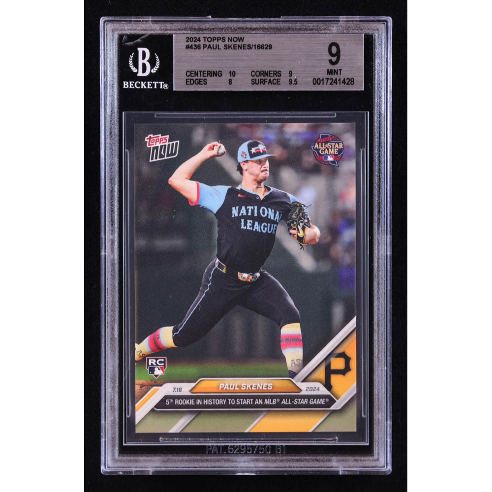 Paul Skenes 2024 Topps Now #436 RC (BGS 9) at PristineAuction.com