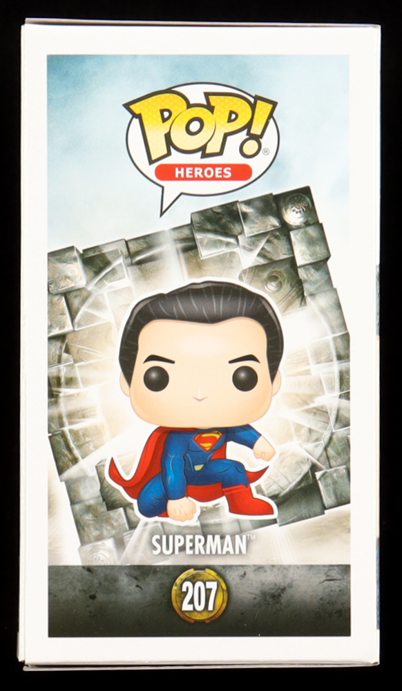 Zack Snyder Signed "Justice League" #207 Superman Funko Pop! Vinyl Figure (ACOA) at PristineAuction.com Zack Snyder Signed "Justice League" #207 Superman Funko Pop! Vinyl Figure (ACOA) at PristineAuction.com
