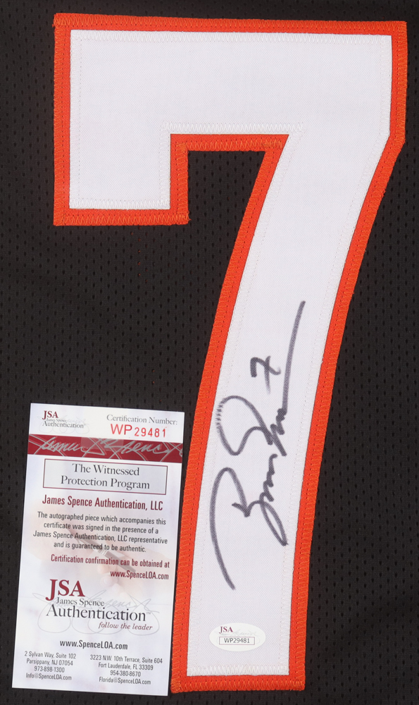 Boomer Esiason Signed Jersey (JSA) at PristineAuction.com Boomer Esiason Signed Jersey (JSA) at PristineAuction.com