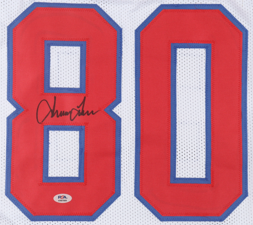 Irving Fryar Signed Jersey (PSA) at PristineAuction.com Irving Fryar Signed Jersey (PSA) at PristineAuction.com