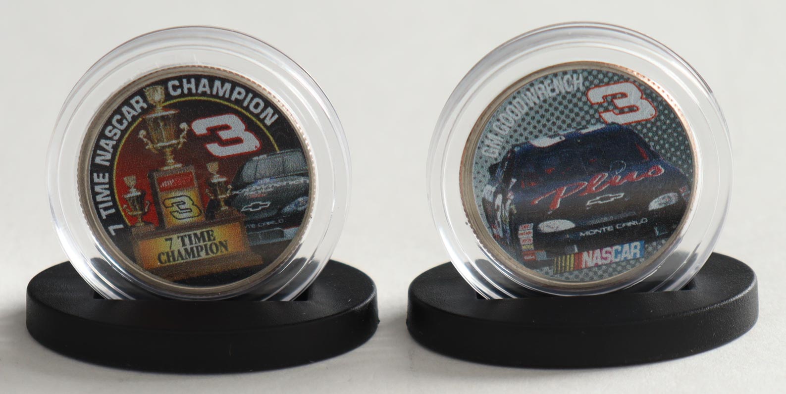 Merrick Mint Dale Earnhardt Set of (2) Colorized U.S. Quarters Set at PristineAuction.com Merrick Mint Dale Earnhardt Set of (2) Colorized U.S. Quarters Set at PristineAuction.com