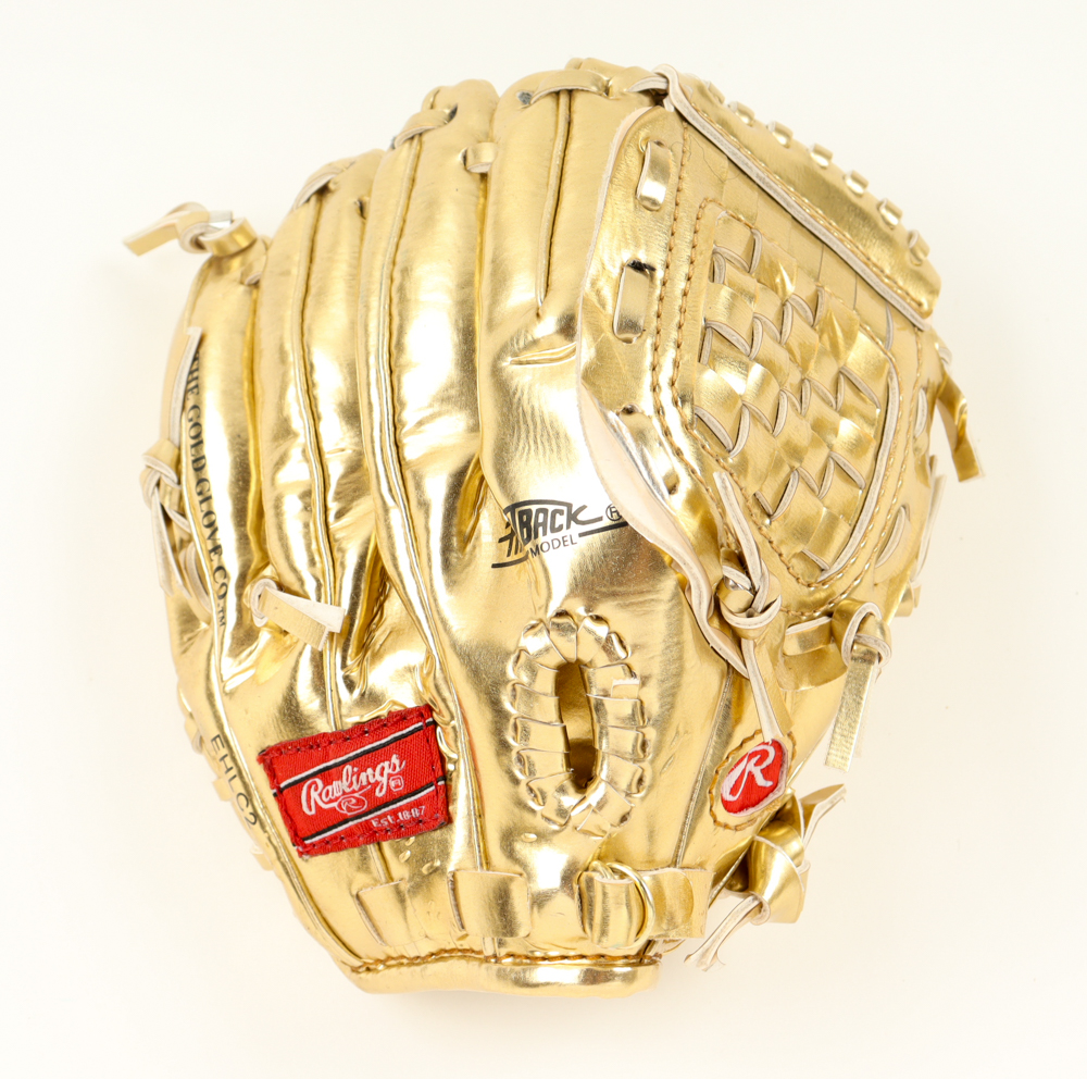 Albert Pujols Signed Mini Gold Baseball Glove (Beckett) at PristineAuction.com Albert Pujols Signed Mini Gold Baseball Glove (Beckett) at PristineAuction.com