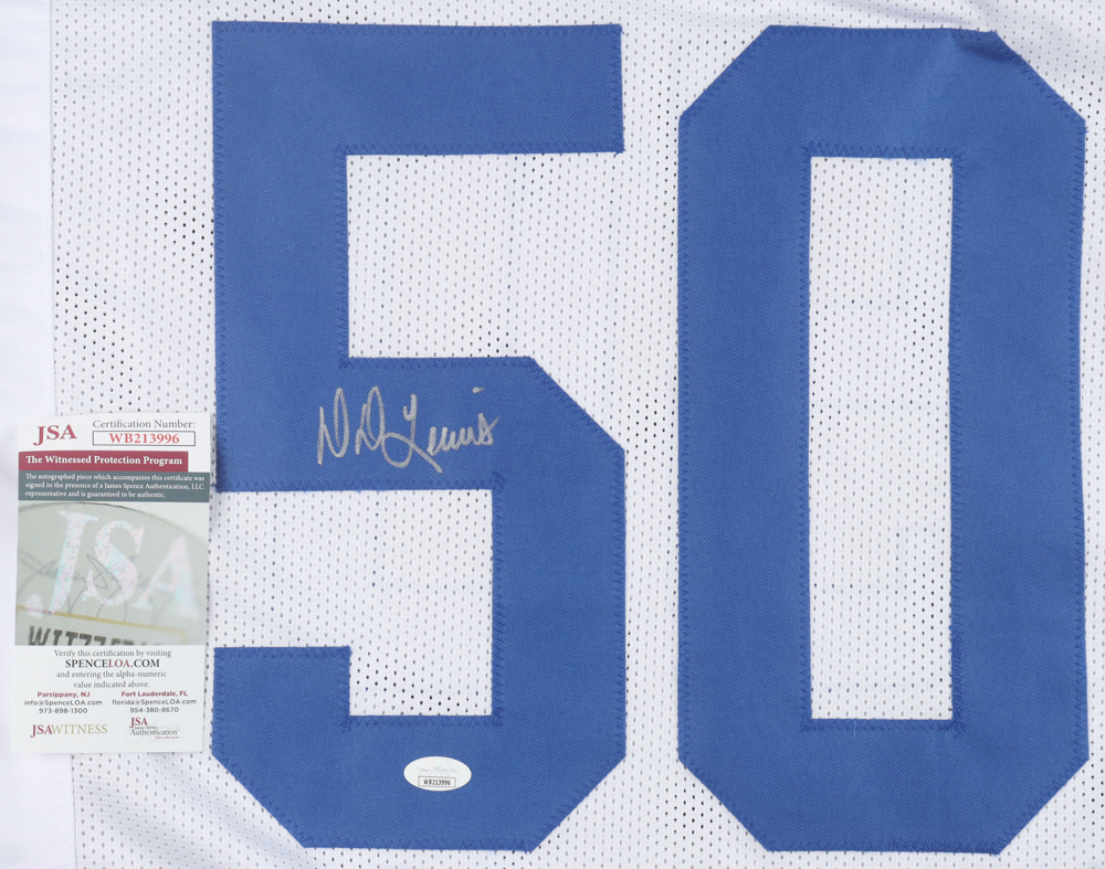 D. D. Lewis Signed Jersey (JSA) at PristineAuction.com D. D. Lewis Signed Jersey (JSA) at PristineAuction.com