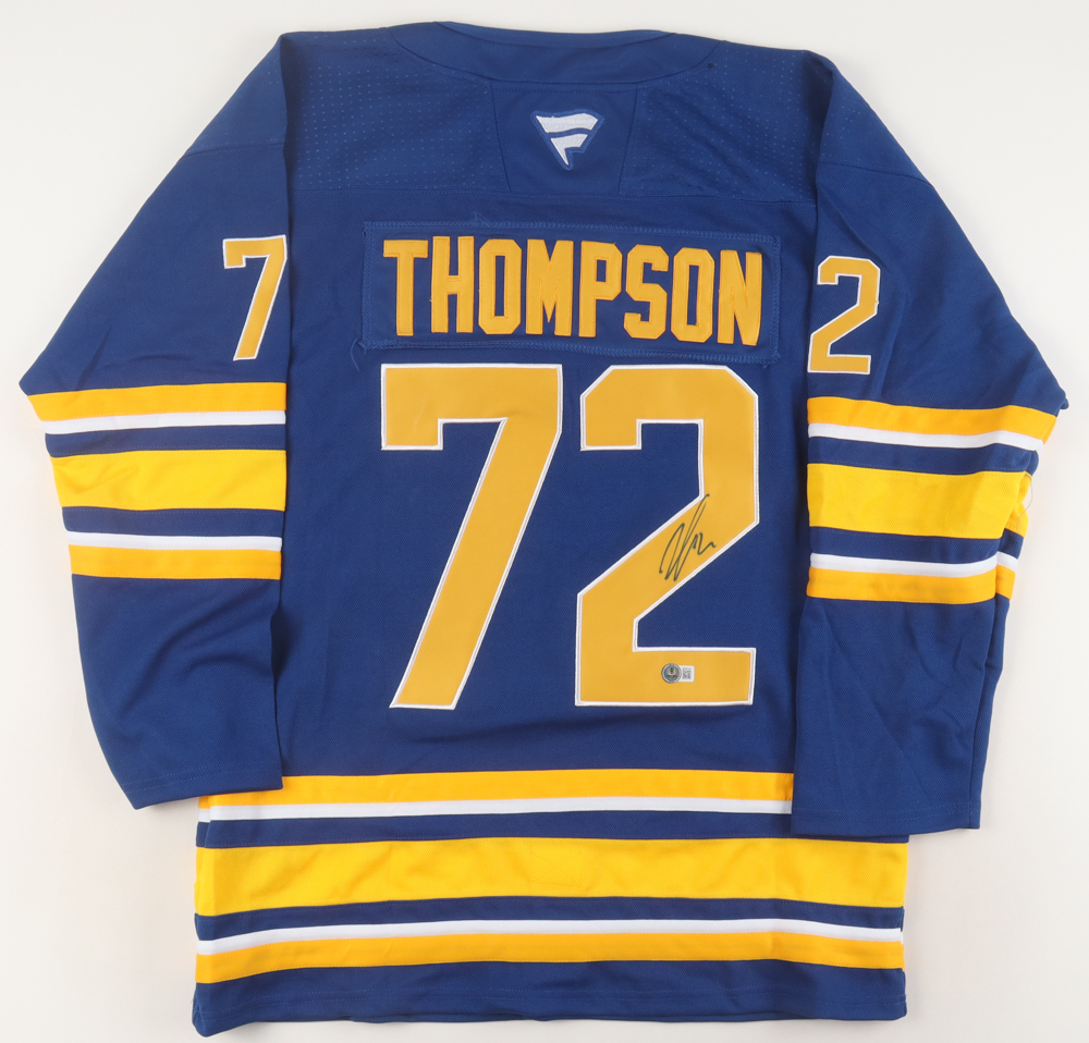 Tage Thompson Signed Jersey (Beckett) at PristineAuction.com Tage Thompson Signed Jersey (Beckett) at PristineAuction.com