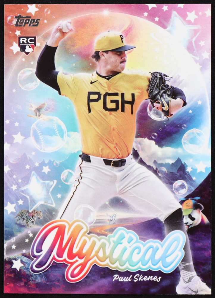Paul Skenes 2024 Topps Mystical #MYS27 RC at PristineAuction.com Paul Skenes 2024 Topps Mystical #MYS27 RC at PristineAuction.com