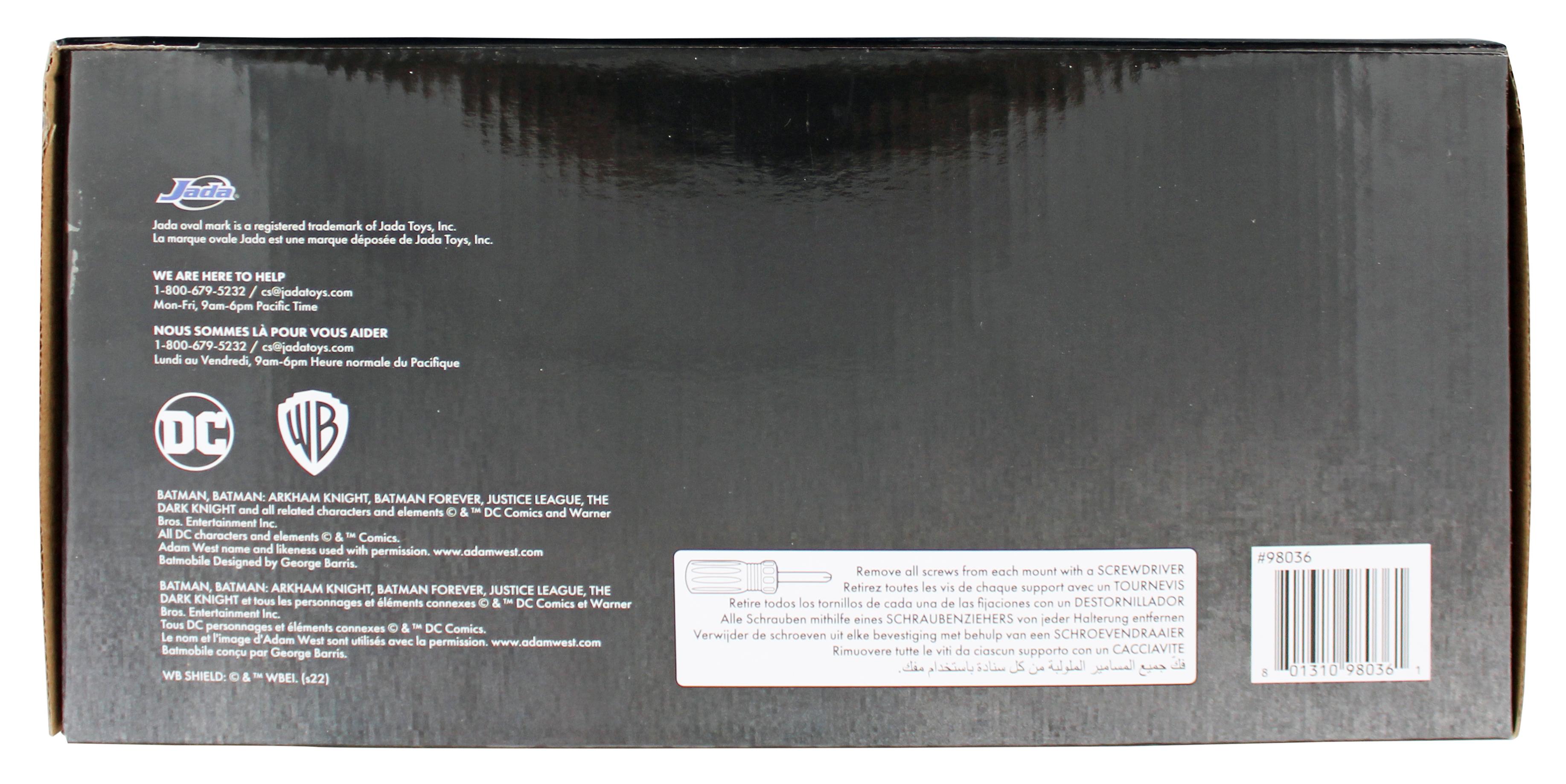 Val Kilmer Signed "Batman Forever" 1:18 Die-Cast Batmobile & Batman Figure (Beckett & Celebrity Authentics) at PristineAuction.com Val Kilmer Signed "Batman Forever" 1:18 Die-Cast Batmobile & Batman Figure (Beckett & Celebrity Authentics) at PristineAuction.com