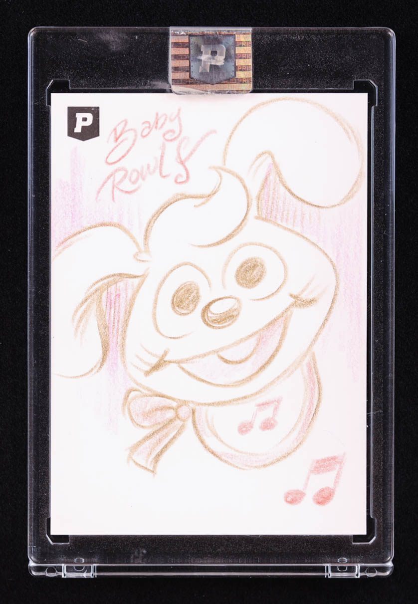 Baby Rowlf | Muppet Babies | Original Art Sketch Card by Guy Gilchrist (1/1 Original Art) at PristineAuction.com Baby Rowlf | Muppet Babies | Original Art Sketch Card by Guy Gilchrist (1/1 Original Art) at PristineAuction.com