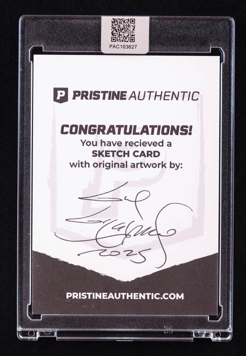 Marvin the Martian | Looney Tunes | Original Art Sketch Card by Guy Gilchrist (1/1 Original Art) at PristineAuction.com Marvin the Martian | Looney Tunes | Original Art Sketch Card by Guy Gilchrist (1/1 Original Art) at PristineAuction.com