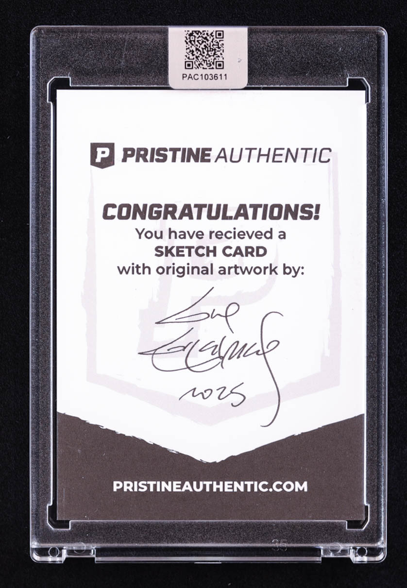 Kermit the Frog | The Muppets | Original Art Sketch Card by Guy Gilchrist (1/1 Original Art) at PristineAuction.com Kermit the Frog | The Muppets | Original Art Sketch Card by Guy Gilchrist (1/1 Original Art) at PristineAuction.com