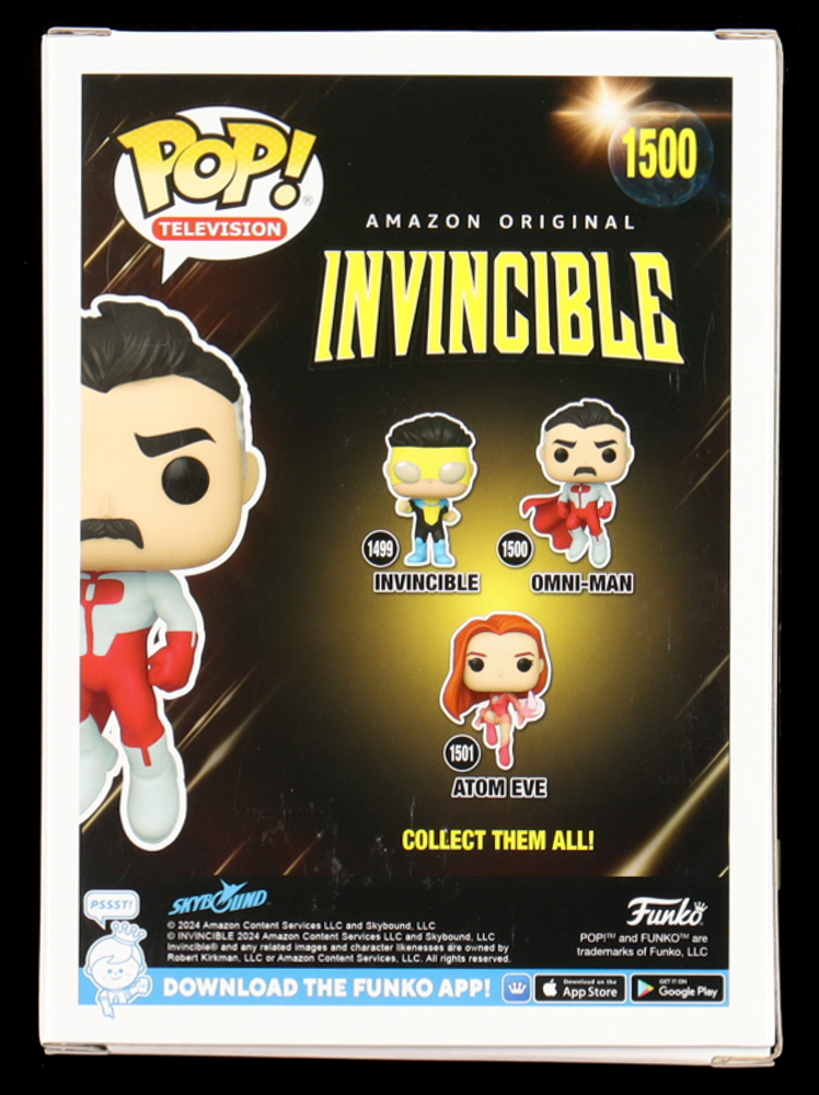 J.K. Simmons Signed "Invincible" #1500 Omni-Man Funko Pop! Vinyl Figure (Beckett) at PristineAuction.com J.K. Simmons Signed "Invincible" #1500 Omni-Man Funko Pop! Vinyl Figure (Beckett) at PristineAuction.com