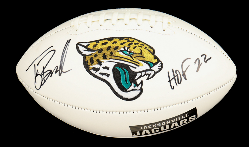 Tony Boselli Signed Jaguars Logo Football Inscribed "HOF 22" (JSA) at PristineAuction.com Tony Boselli Signed Jaguars Logo Football Inscribed "HOF 22" (JSA) at PristineAuction.com