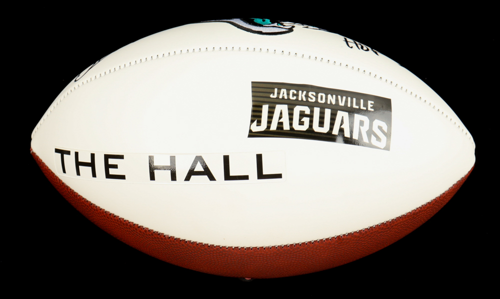 Tony Boselli Signed Jaguars Logo Football Inscribed "HOF 22" (JSA) at PristineAuction.com Tony Boselli Signed Jaguars Logo Football Inscribed "HOF 22" (JSA) at PristineAuction.com