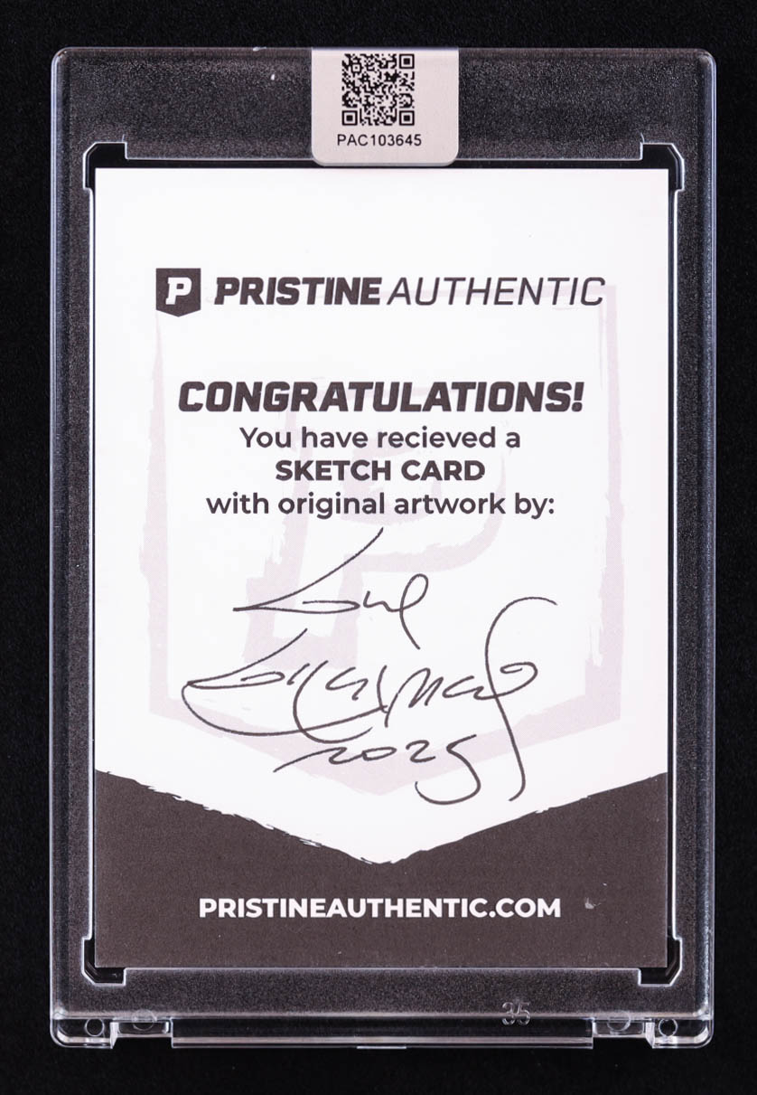 Donatello | Teenage Mutant Ninja Turtles | Original Art Sketch Card by Guy Gilchrist (1/1 Original Art) at PristineAuction.com Donatello | Teenage Mutant Ninja Turtles | Original Art Sketch Card by Guy Gilchrist (1/1 Original Art) at PristineAuction.com