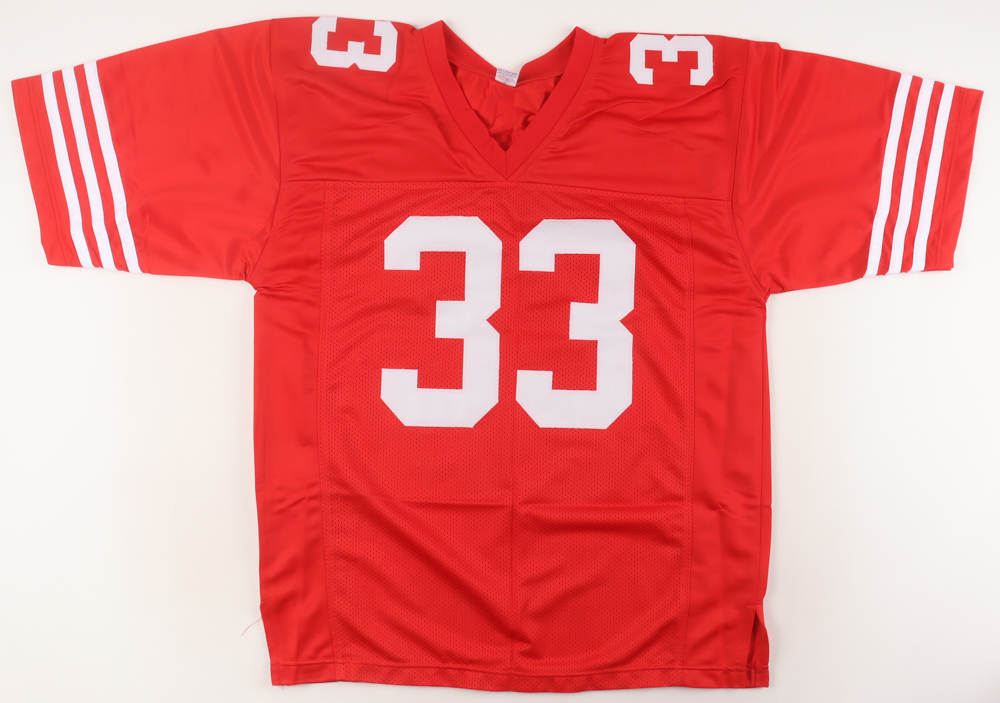 Roger Craig Signed Jersey Inscribed "3x SB Champ" & "1000/1000 85" (PSA) at PristineAuction.com Roger Craig Signed Jersey Inscribed "3x SB Champ" & "1000/1000 85" (PSA) at PristineAuction.com