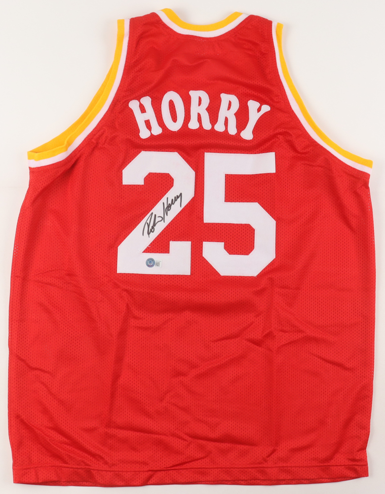 Robert Horry Signed Jersey (Beckett) at PristineAuction.com Robert Horry Signed Jersey (Beckett) at PristineAuction.com