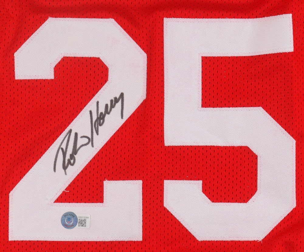 Robert Horry Signed Jersey (Beckett) at PristineAuction.com Robert Horry Signed Jersey (Beckett) at PristineAuction.com