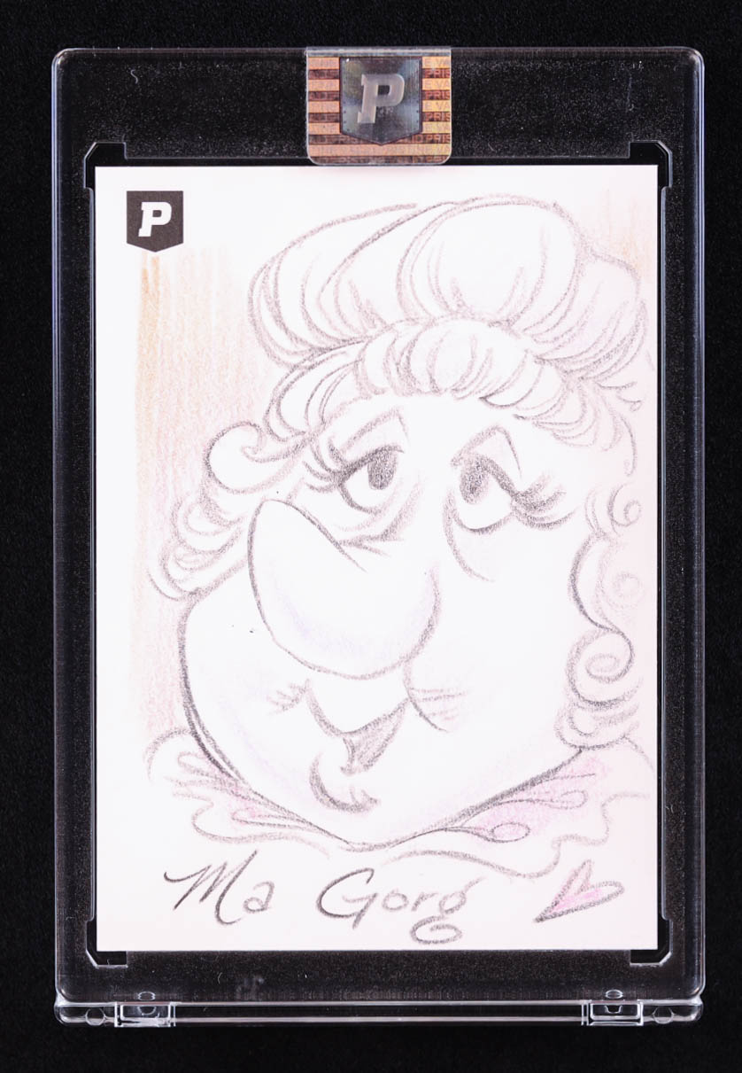 Ma Gorg | Fraggle Rock | Original Art Sketch Card by Guy Gilchrist (1/1 Original Art) at PristineAuction.com Ma Gorg | Fraggle Rock | Original Art Sketch Card by Guy Gilchrist (1/1 Original Art) at PristineAuction.com