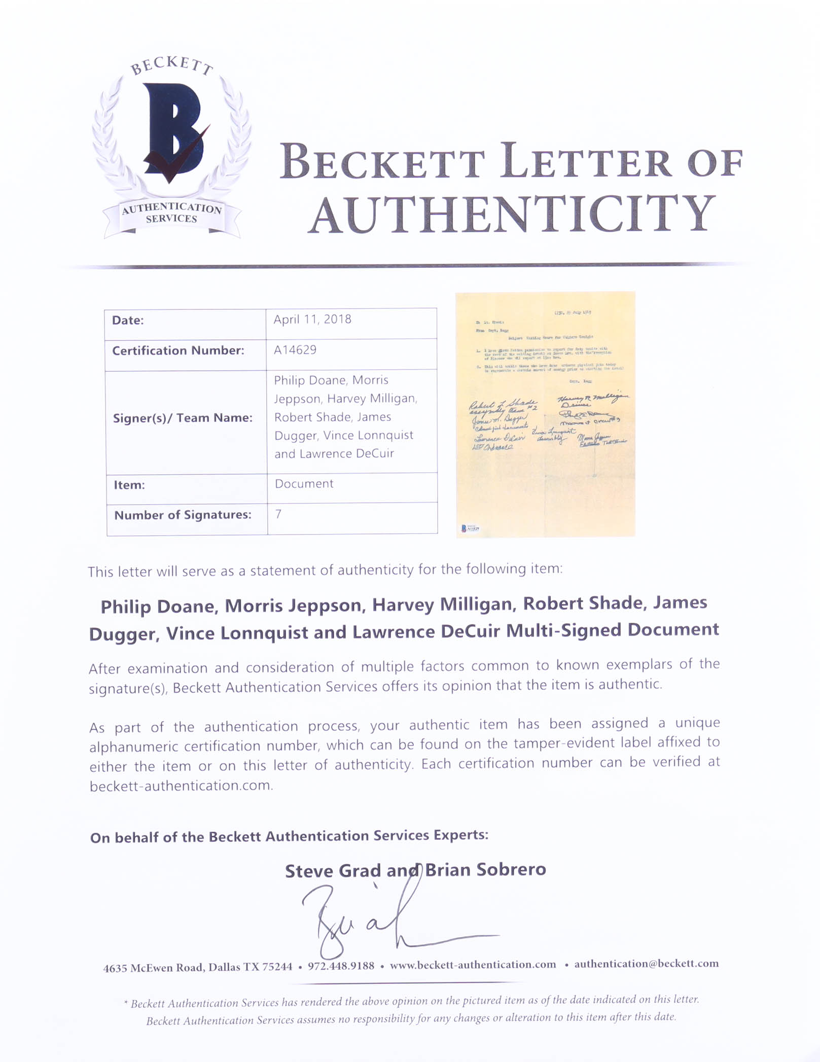 509th Composite Group Multi Signed Capt. Begg Working Hours Document ...