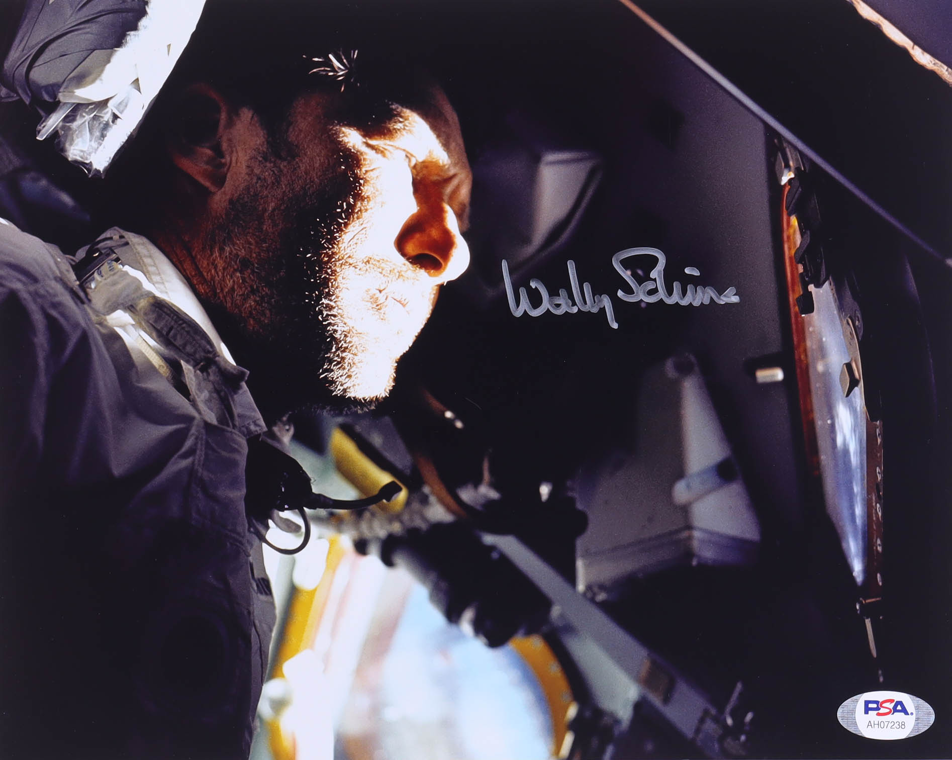 Wally Schirra Signed 8x10 Photo (PSA) at PristineAuction.com Wally Schirra Signed 8x10 Photo (PSA) at PristineAuction.com