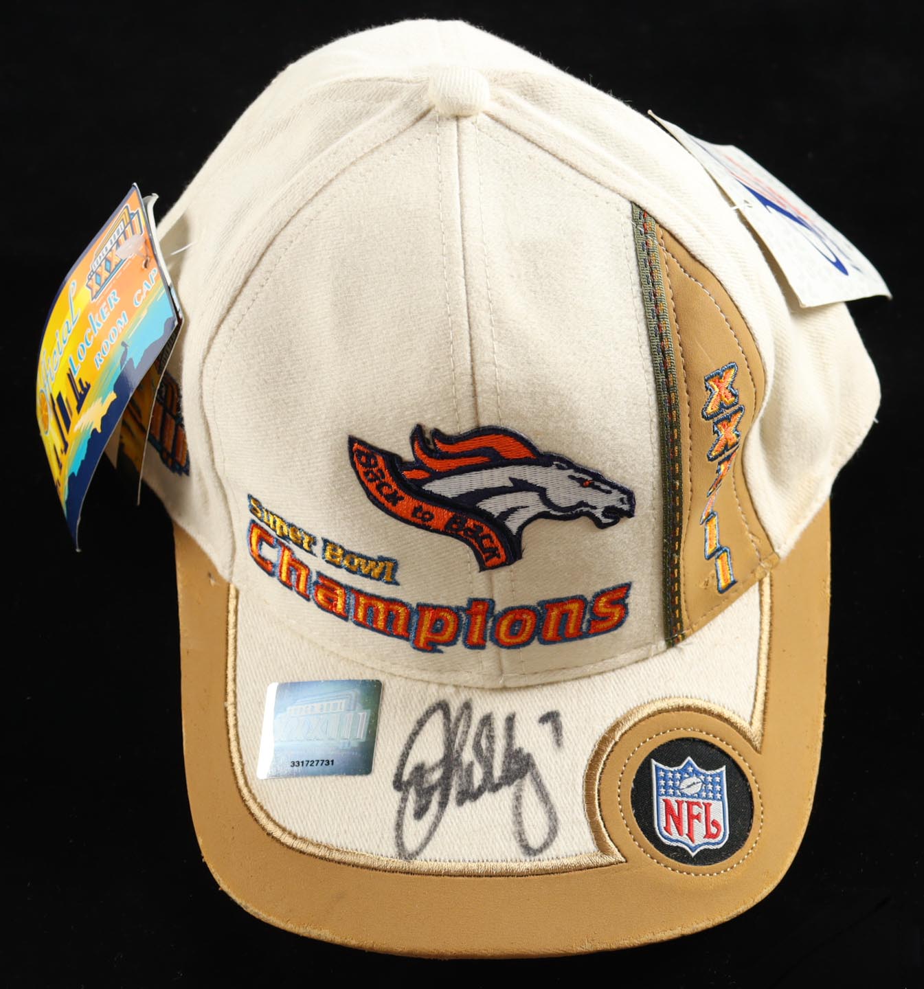 John Elway Signed Broncos XXXIII Super Bowl Adjustable Hat (PSA) at PristineAuction.com John Elway Signed Broncos XXXIII Super Bowl Adjustable Hat (PSA) at PristineAuction.com