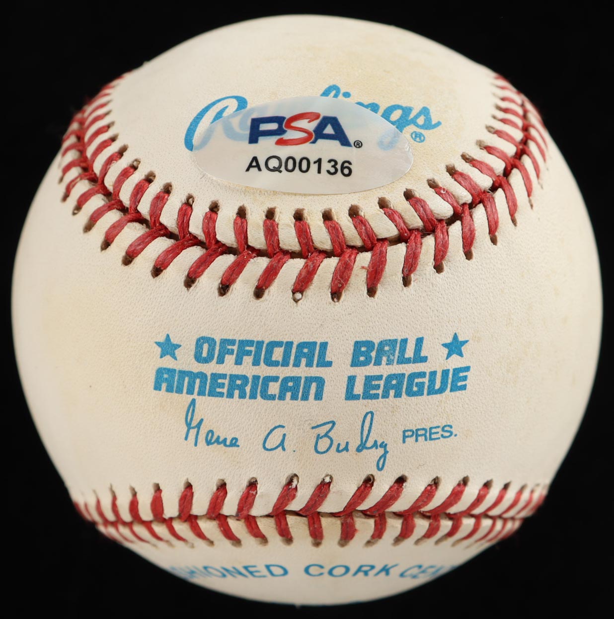 Joe DiMaggio Signed OAL Baseball With Display Case (PSA) at PristineAuction.com Joe DiMaggio Signed OAL Baseball With Display Case (PSA) at PristineAuction.com