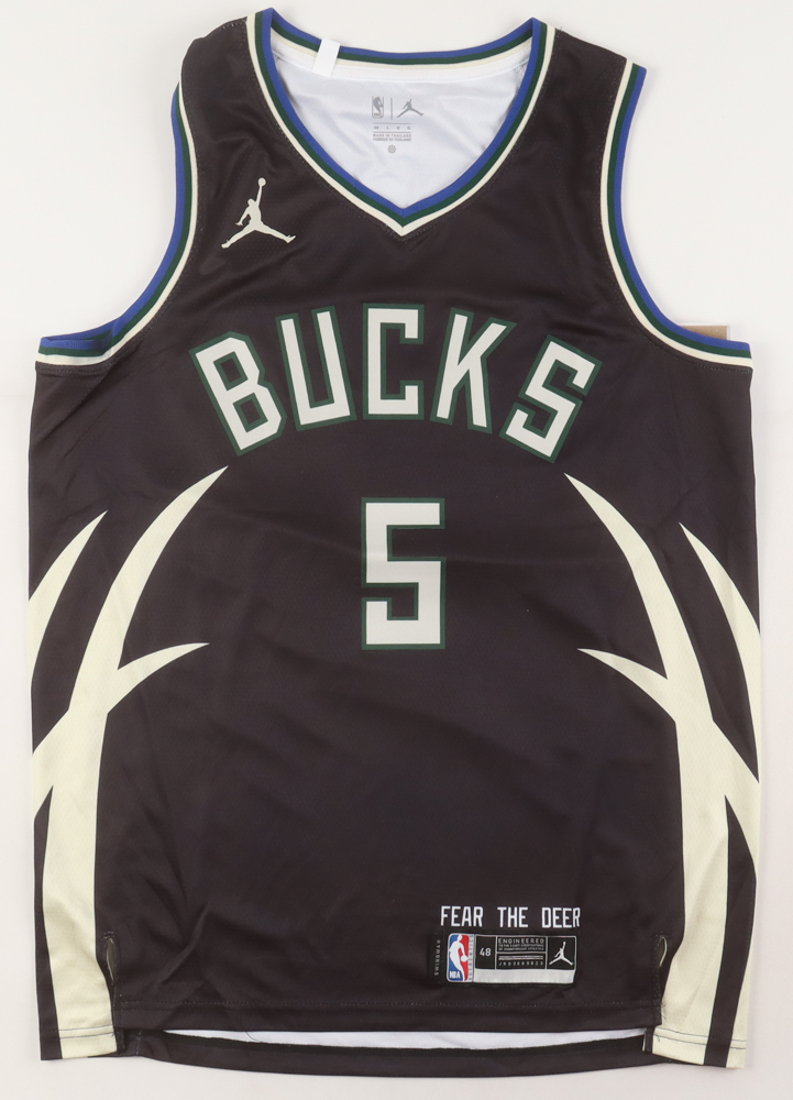 Malik Beasley Signed Bucks Jordan Jersey (JSA) at PristineAuction.com Malik Beasley Signed Bucks Jordan Jersey (JSA) at PristineAuction.com