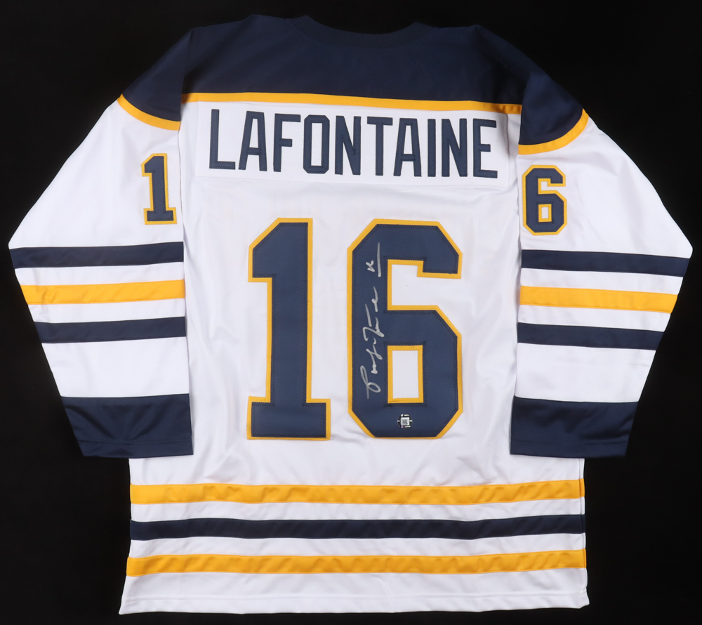 Pat LaFontaine Signed Jersey (DA) at PristineAuction.com Pat LaFontaine Signed Jersey (DA) at PristineAuction.com