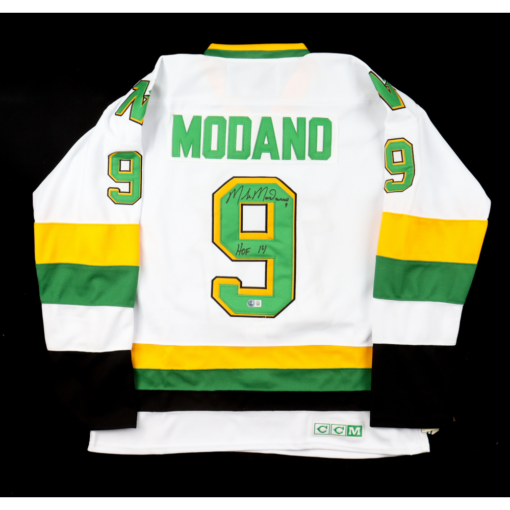 Mike Modano Signed Jersey Inscribed 