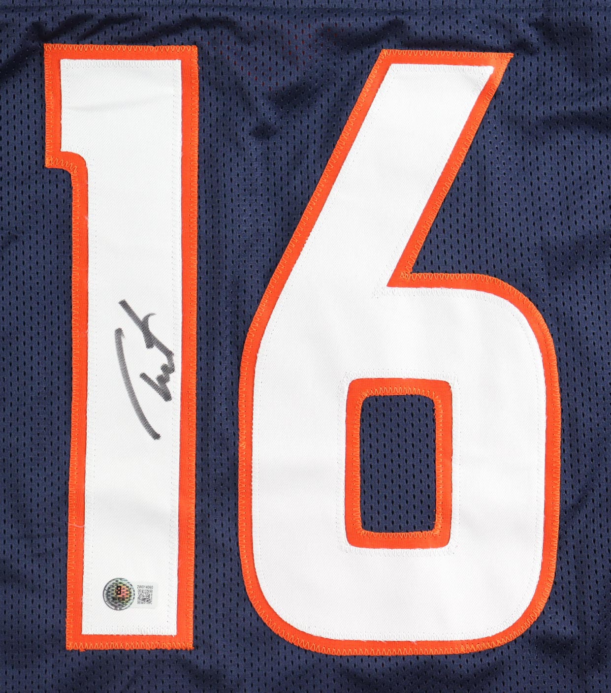 Troy Franklin Signed Jersey (Beckett) at PristineAuction.com Troy Franklin Signed Jersey (Beckett) at PristineAuction.com