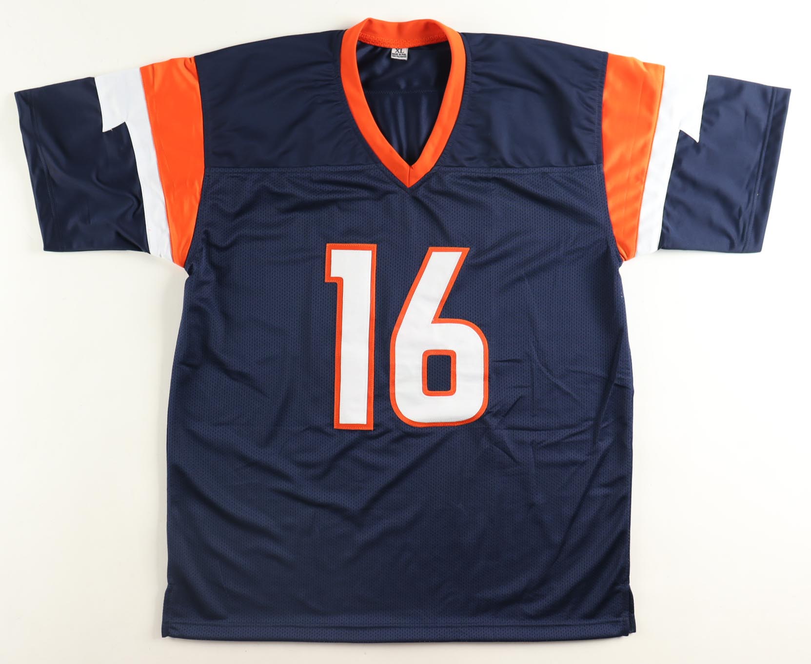 Troy Franklin Signed Jersey (Beckett) at PristineAuction.com Troy Franklin Signed Jersey (Beckett) at PristineAuction.com