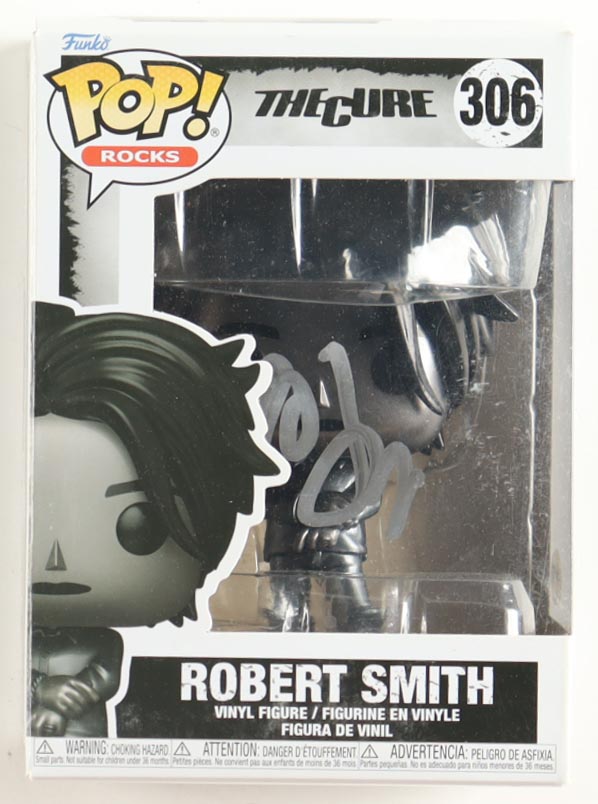 Robert Smith Signed "The Cure" #306 Robert Smith Funko Pop! Vinyl Figure (AutographCOA) at PristineAuction.com Robert Smith Signed "The Cure" #306 Robert Smith Funko Pop! Vinyl Figure (AutographCOA) at PristineAuction.com