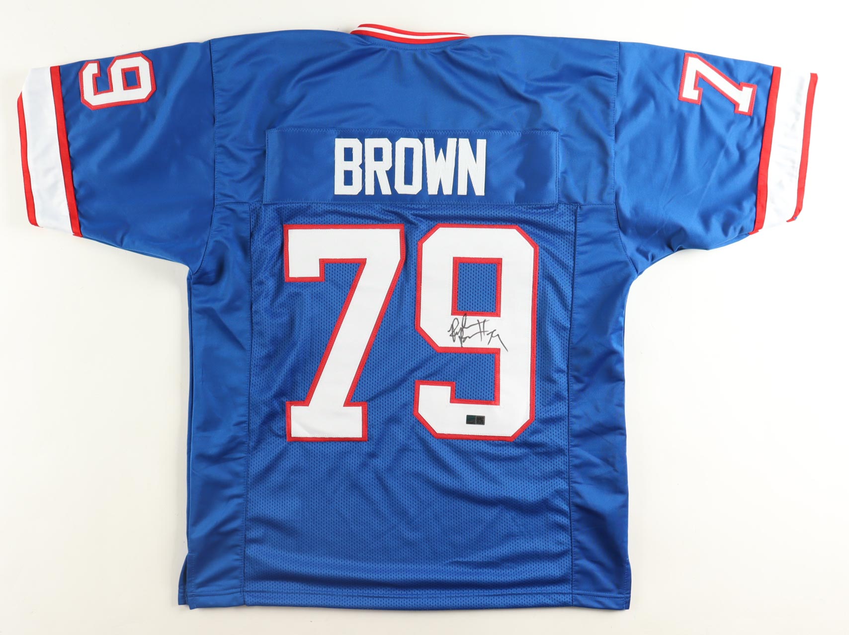 Ruben Brown Signed Jersey (TSE) at PristineAuction.com Ruben Brown Signed Jersey (TSE) at PristineAuction.com