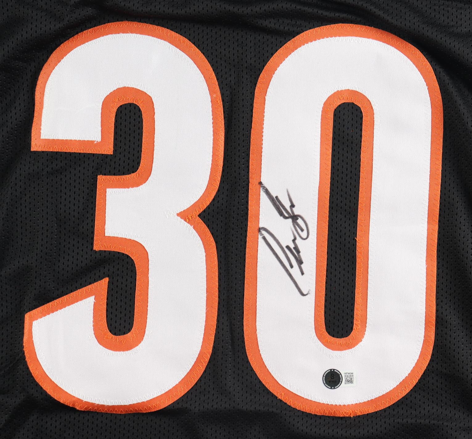 Chase Brown Signed Jersey (Beckett) at PristineAuction.com Chase Brown Signed Jersey (Beckett) at PristineAuction.com