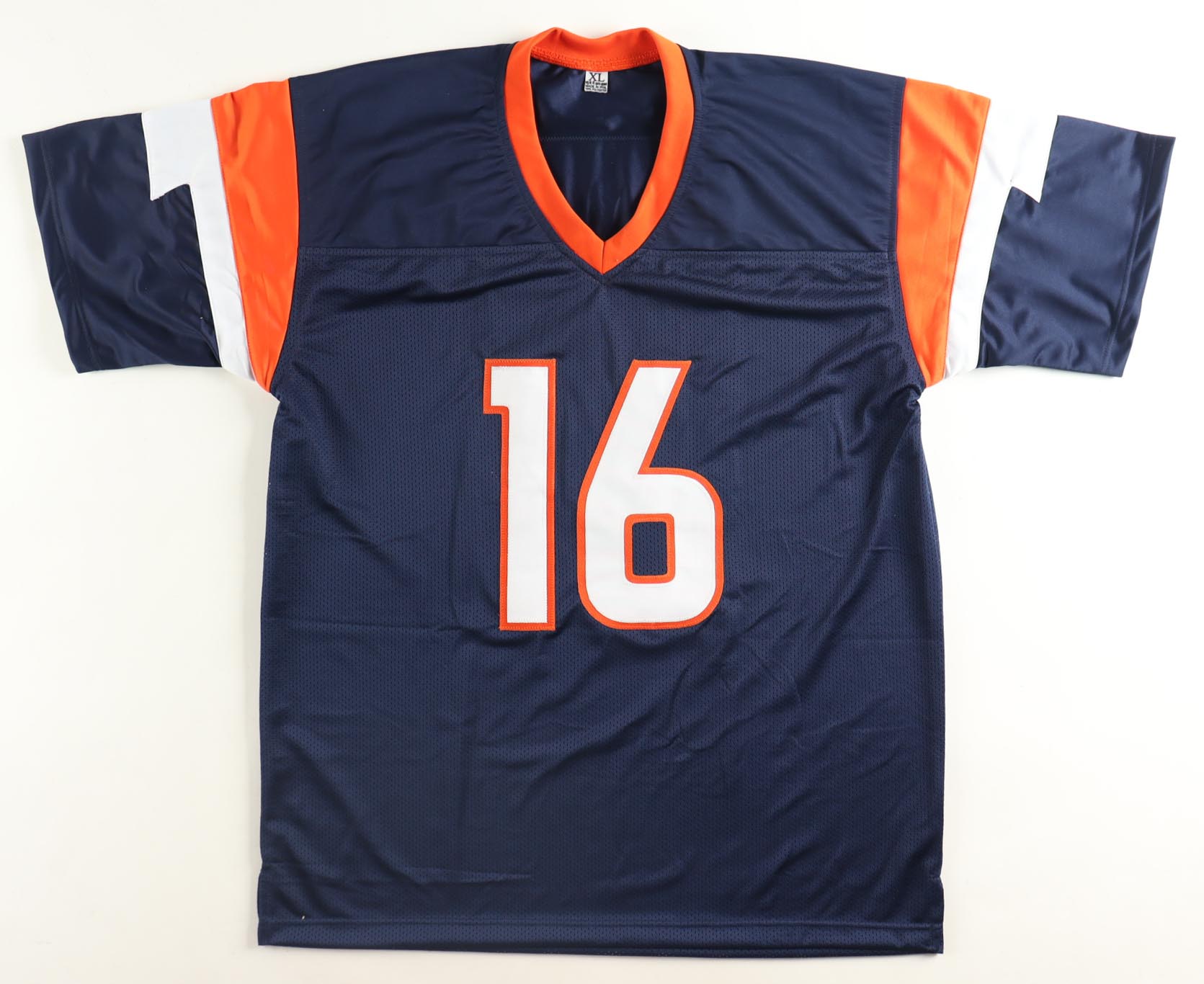 Troy Franklin Signed Jersey (Beckett) at PristineAuction.com Troy Franklin Signed Jersey (Beckett) at PristineAuction.com