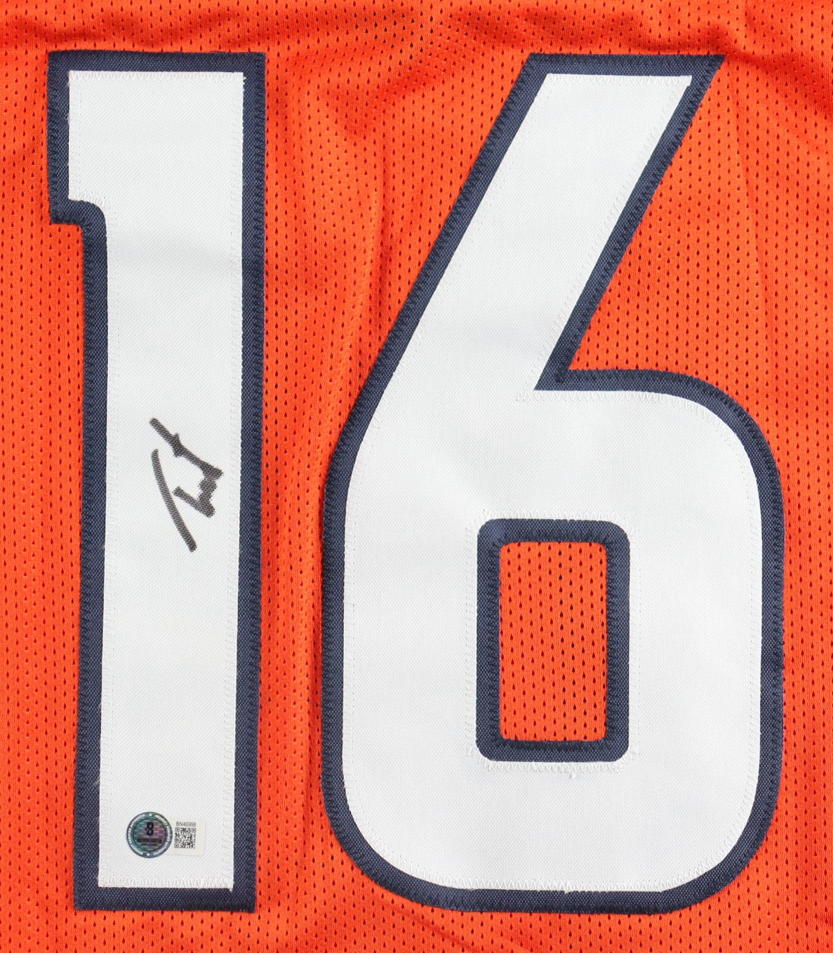 Troy Franklin Signed Jersey (Beckett) at PristineAuction.com Troy Franklin Signed Jersey (Beckett) at PristineAuction.com