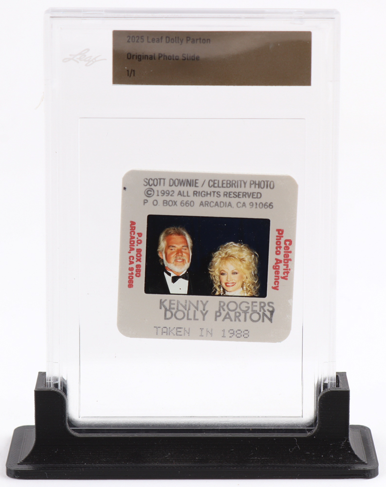 Dolly Parton 2025 Leaf Original Photo Slide #NNO #1/1 (Leaf) at PristineAuction.com Dolly Parton 2025 Leaf Original Photo Slide #NNO #1/1 (Leaf) at PristineAuction.com
