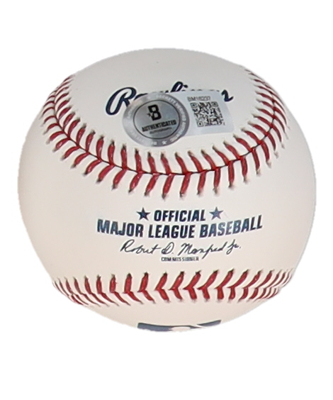 Gunnar Henderson Signed OML Baseball Inscribed "23 AL ROY" (Beckett) at PristineAuction.com Gunnar Henderson Signed OML Baseball Inscribed "23 AL ROY" (Beckett) at PristineAuction.com