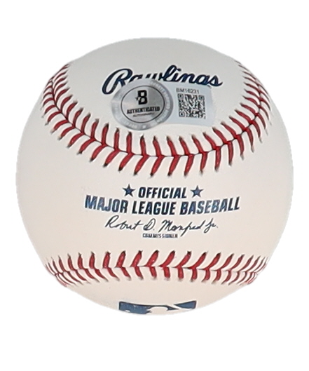 Gunnar Henderson Signed OML Baseball Inscribed "23 AL ROY" (Beckett) at PristineAuction.com Gunnar Henderson Signed OML Baseball Inscribed "23 AL ROY" (Beckett) at PristineAuction.com