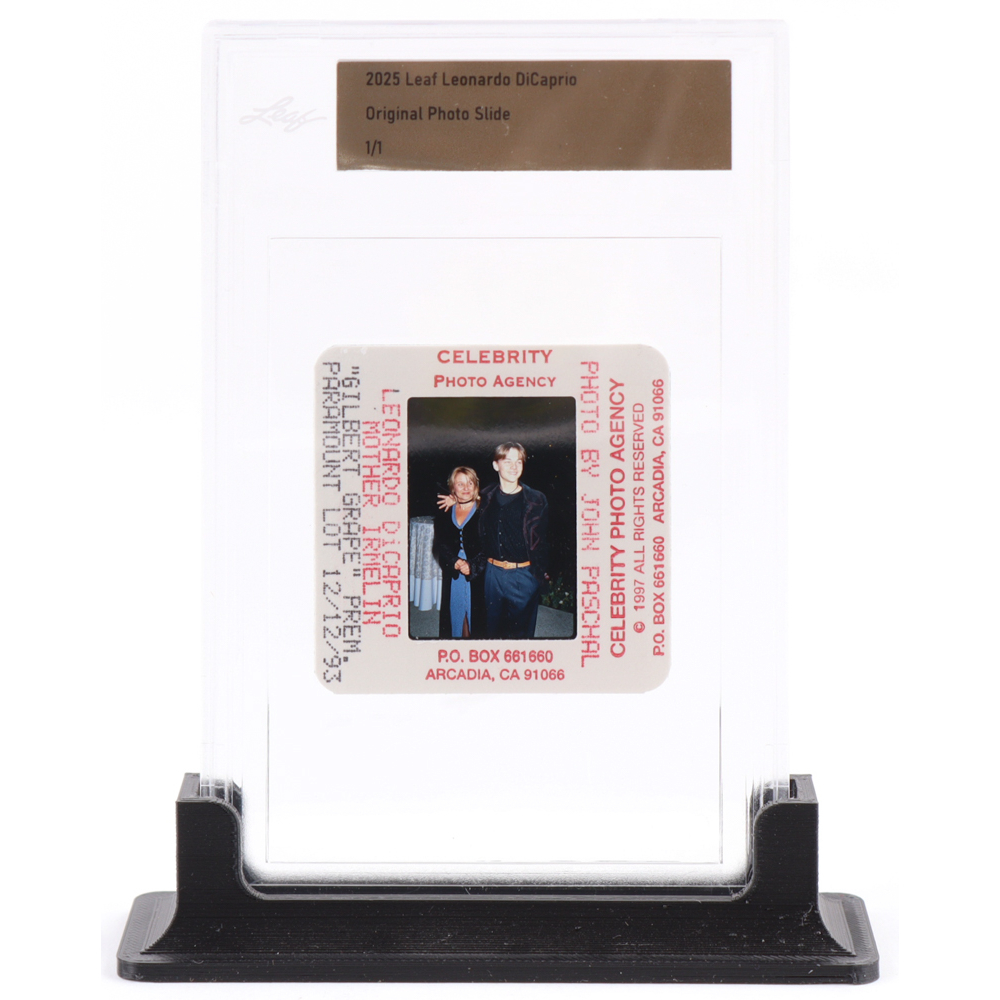 Leonardo DiCaprio 2025 Leaf Original Photo Slide #NNO #1/1 (Leaf) at PristineAuction.com