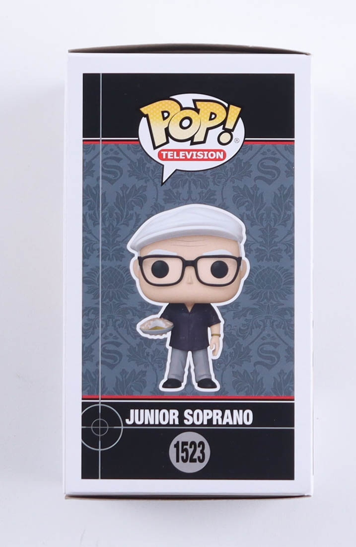 Dominic Chianese Signed "The Sopranos" #1523 Junior Soprano Funko Pop! Vinyl Figure (Beckett) at PristineAuction.com Dominic Chianese Signed "The Sopranos" #1523 Junior Soprano Funko Pop! Vinyl Figure (Beckett) at PristineAuction.com