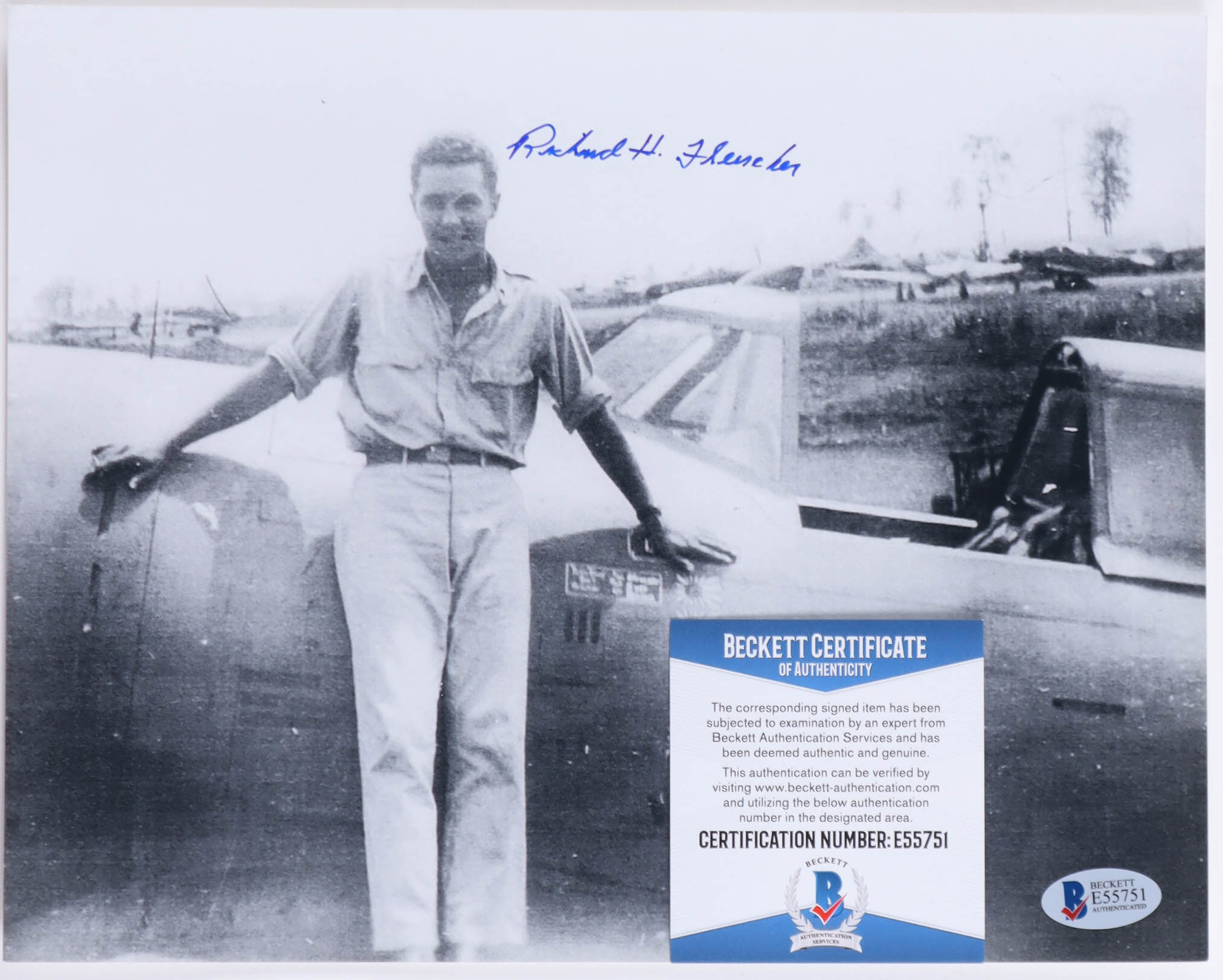 Richard H. Fleischer 8x10 Photo (Beckett) at PristineAuction.com Richard H. Fleischer 8x10 Photo (Beckett) at PristineAuction.com