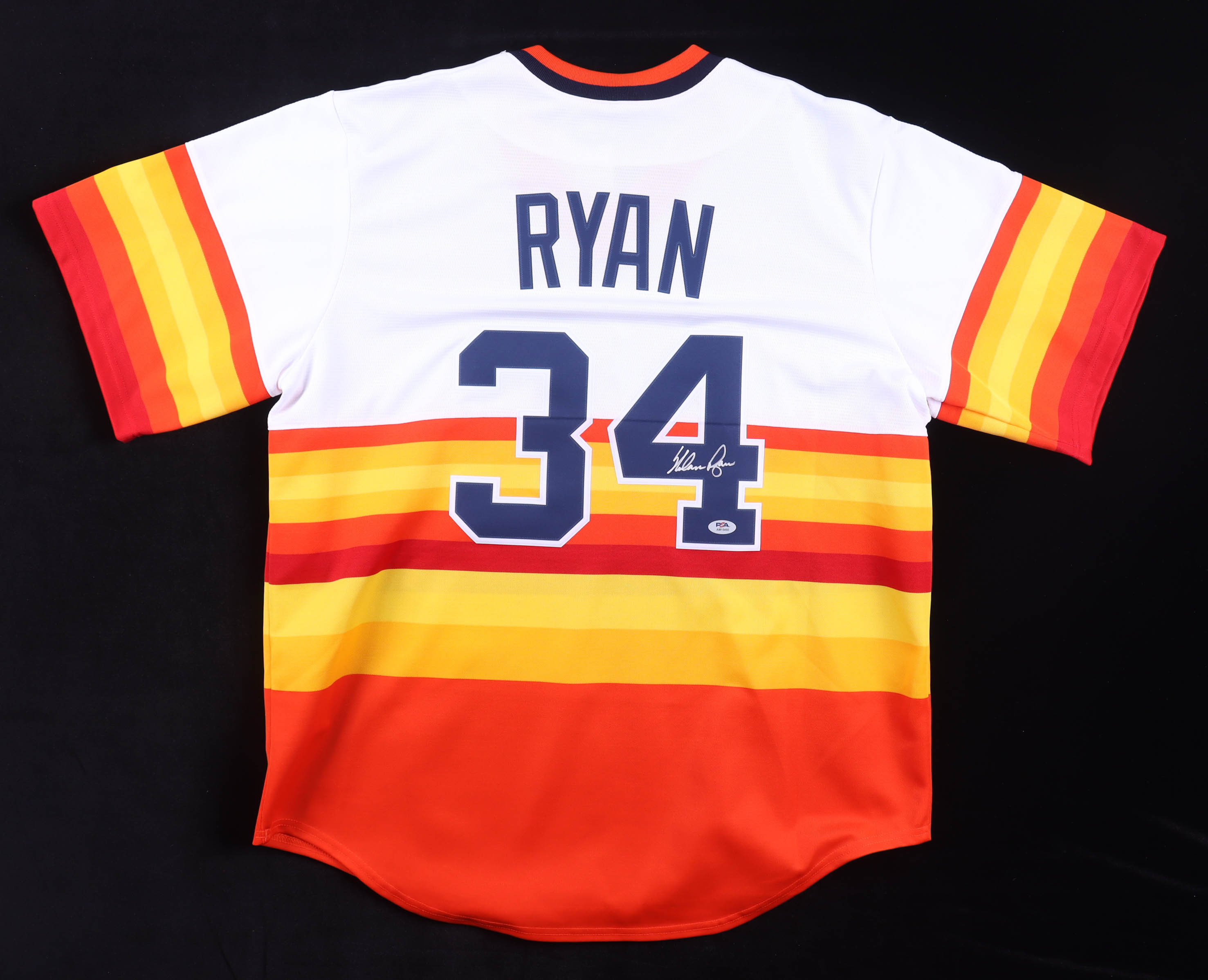 Nolan Ryan Signed Astros Jersey (PSA) at PristineAuction.com Nolan Ryan Signed Astros Jersey (PSA) at PristineAuction.com