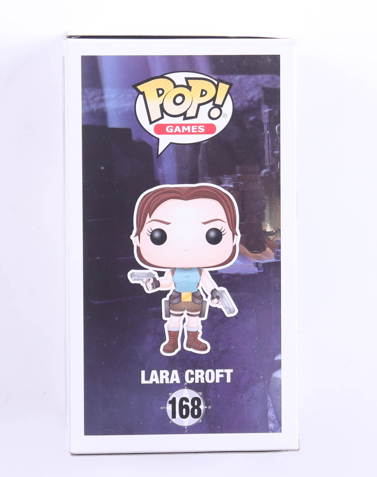 Camilla Luddington Signed "Lara Croft" #168 Lara Croft Funko Pop! Vinyl Figure (Beckett) at PristineAuction.com Camilla Luddington Signed "Lara Croft" #168 Lara Croft Funko Pop! Vinyl Figure (Beckett) at PristineAuction.com