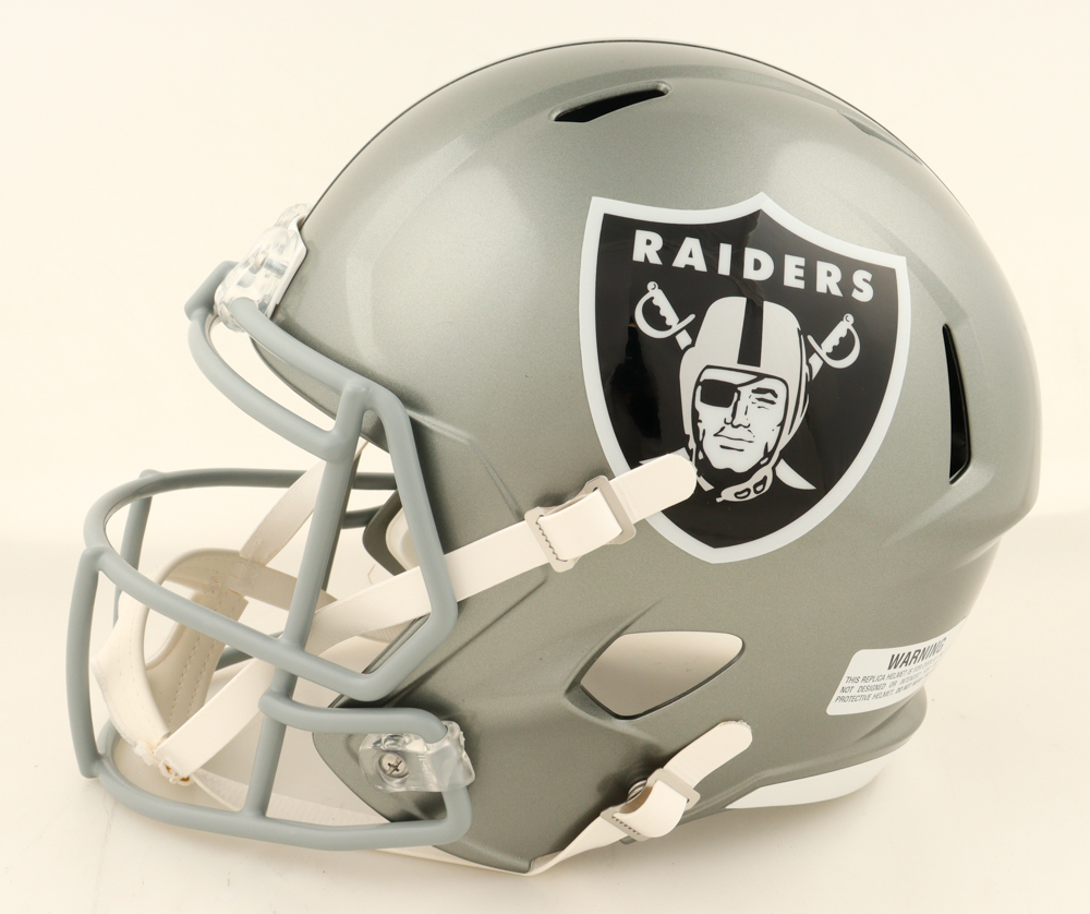 Josh Jacobs Signed Raiders Full-Size Speed Helmet (Beckett) at PristineAuction.com Josh Jacobs Signed Raiders Full-Size Speed Helmet (Beckett) at PristineAuction.com