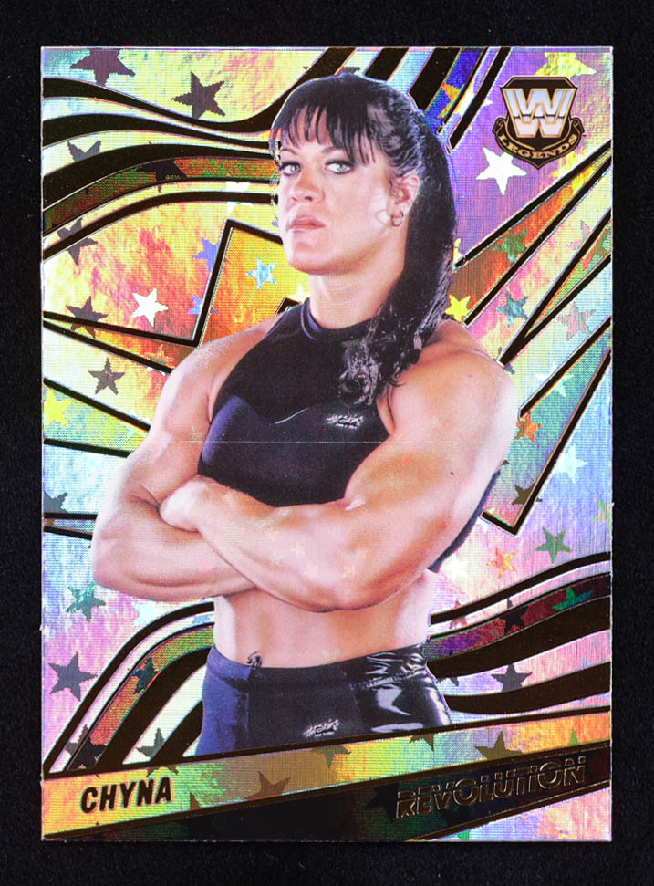 Chyna 2022 Revolution WWE Astro #114 at PristineAuction.com Chyna 2022 Revolution WWE Astro #114 at PristineAuction.com