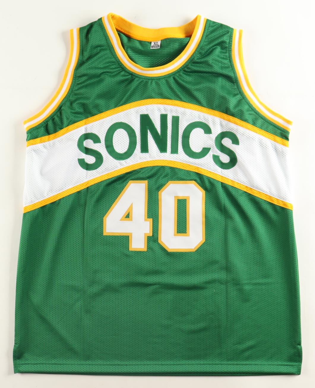 Shawn Kemp Signed Jersey (AWM) at PristineAuction.com Shawn Kemp Signed Jersey (AWM) at PristineAuction.com